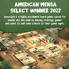 Genius Games Genotype emphasizes Punnett calculations to compare traits and outcomes.