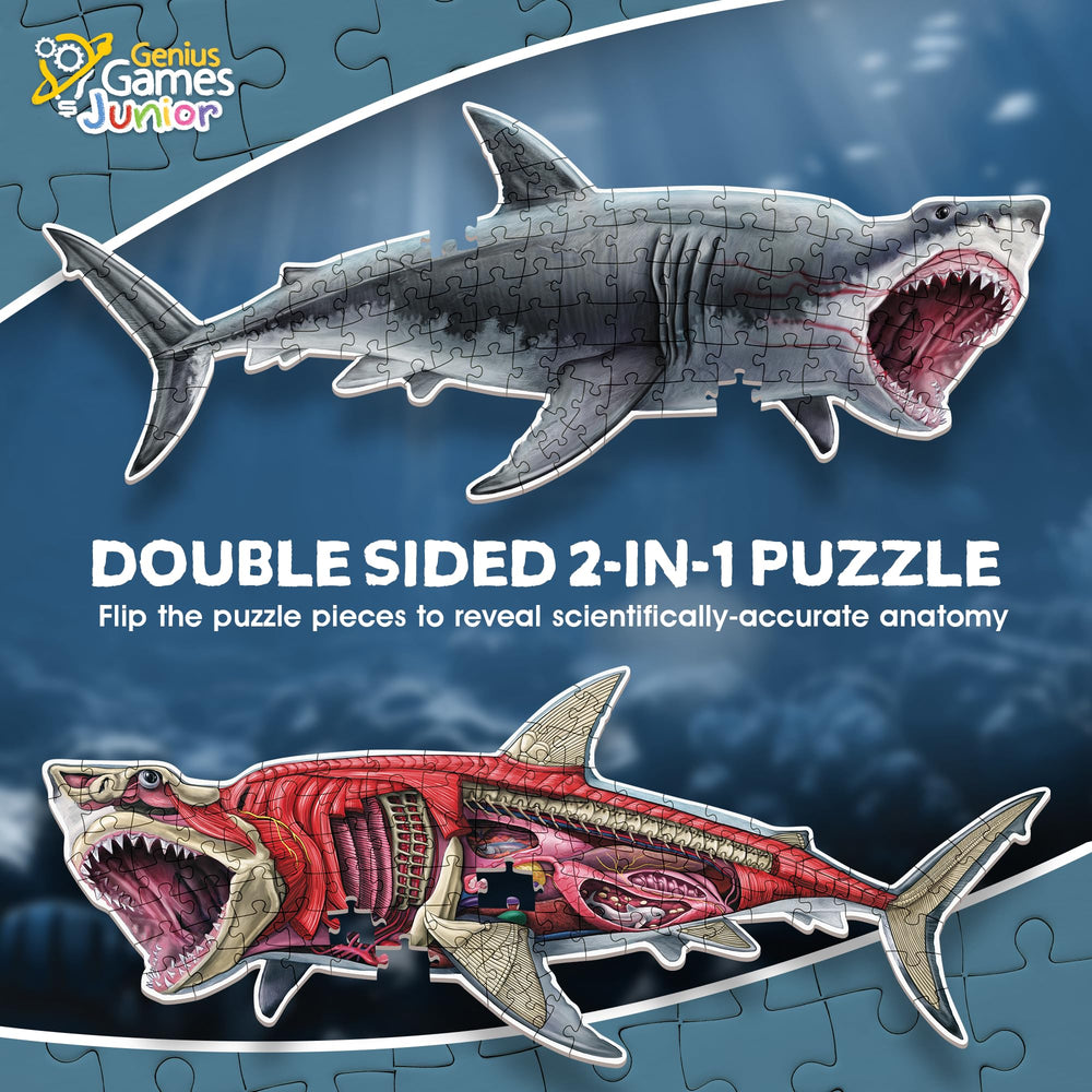 Genius Games large-piece puzzle assembly supports cooperative play and family bonding