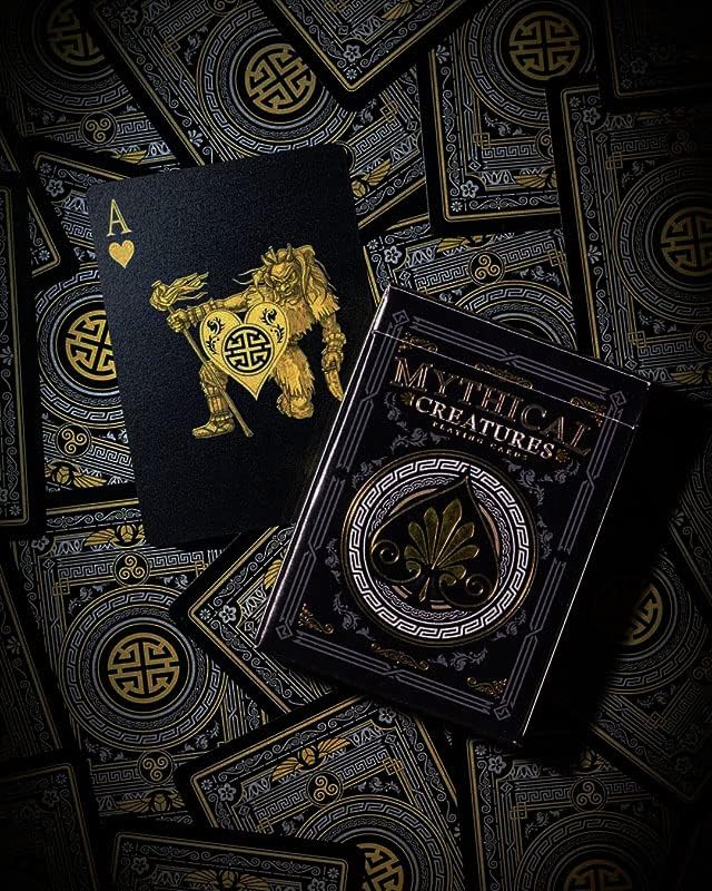 GENT SUPPLY CO Mythical Creatures playing cards complete deck with 52 cards and two Jokers.
