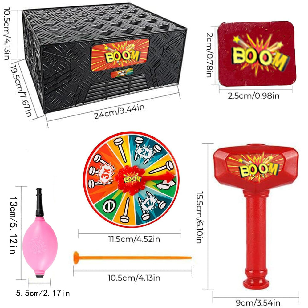 Geojec Pop Balloon Game indoor desk play with friends.