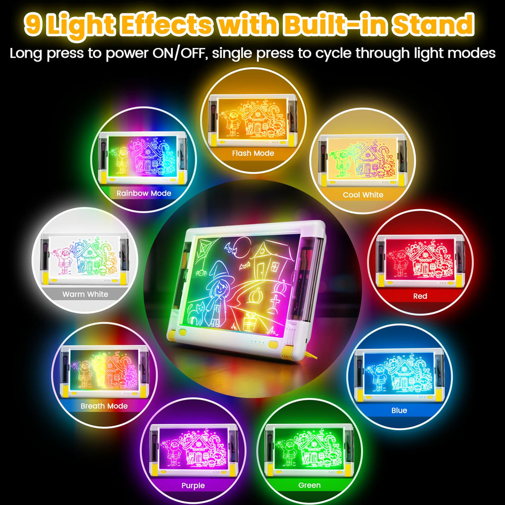 Geokay Lumiboard rechargeable-portable design lets you draw anywhere