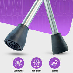 Geospace Walkaroo XTREME stilts used outdoors on varied surfaces for stability