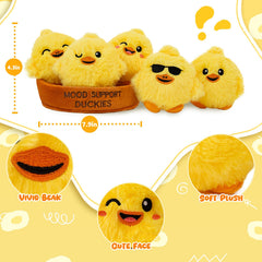 GERBIT duck plush with basket set for portable play and tidy storage.
