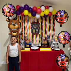 GeRRiT FNAF foil balloon for room decoration and party signage ideas