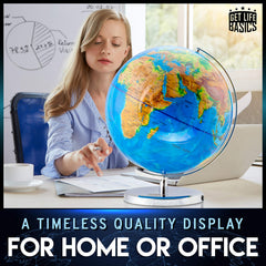 Get Life Basics night illumination of constellations on globe