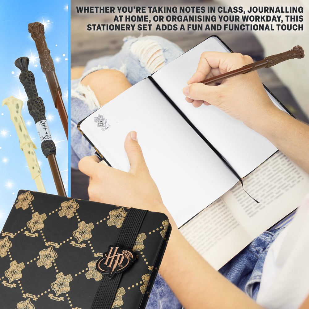 Get Trend Harry Potter ballpoint pens provide smooth writing for notes and homework.