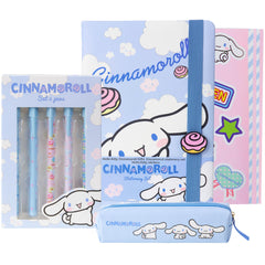Get Trend Hello Kitty Cinnamoroll notebook and pens for journaling and doodling.