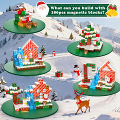 GEVINST Christmas blocks support STEM-inspired play and spatial thinking in kids.