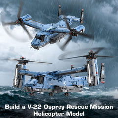 GEVINST V-22 Osprey cockpit detail highlights realistic two-seat layout.