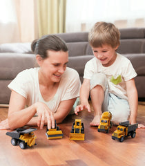 Geyiie crane diecast toy enabling tall builds and storytelling