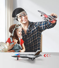 Geyiie gift-ready fighter jet toy for kids' birthdays.