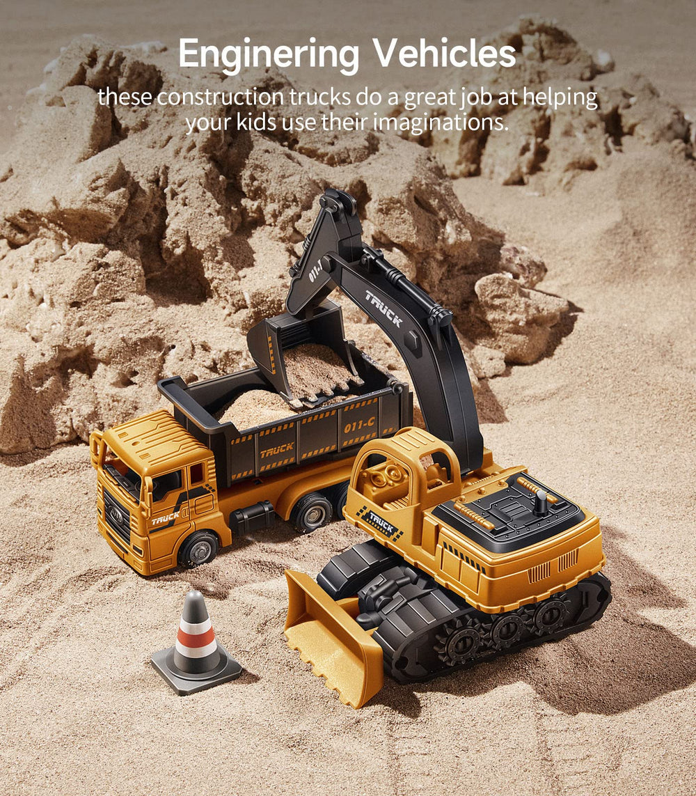 Geyiie fuel truck toy with sturdy design for role-play refueling scenes
