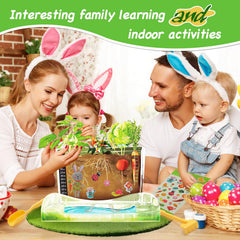 Geynaw Root Viewer Kit shovel enables easy planting and garden exploration.