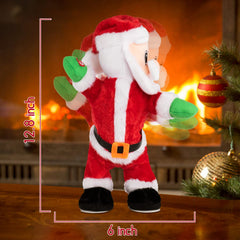 Gfilay Santa hips-wiggle brings lighthearted fun to celebrations.