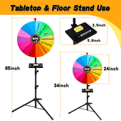 GHOSOONE 14 color sectors enable quick prize identification