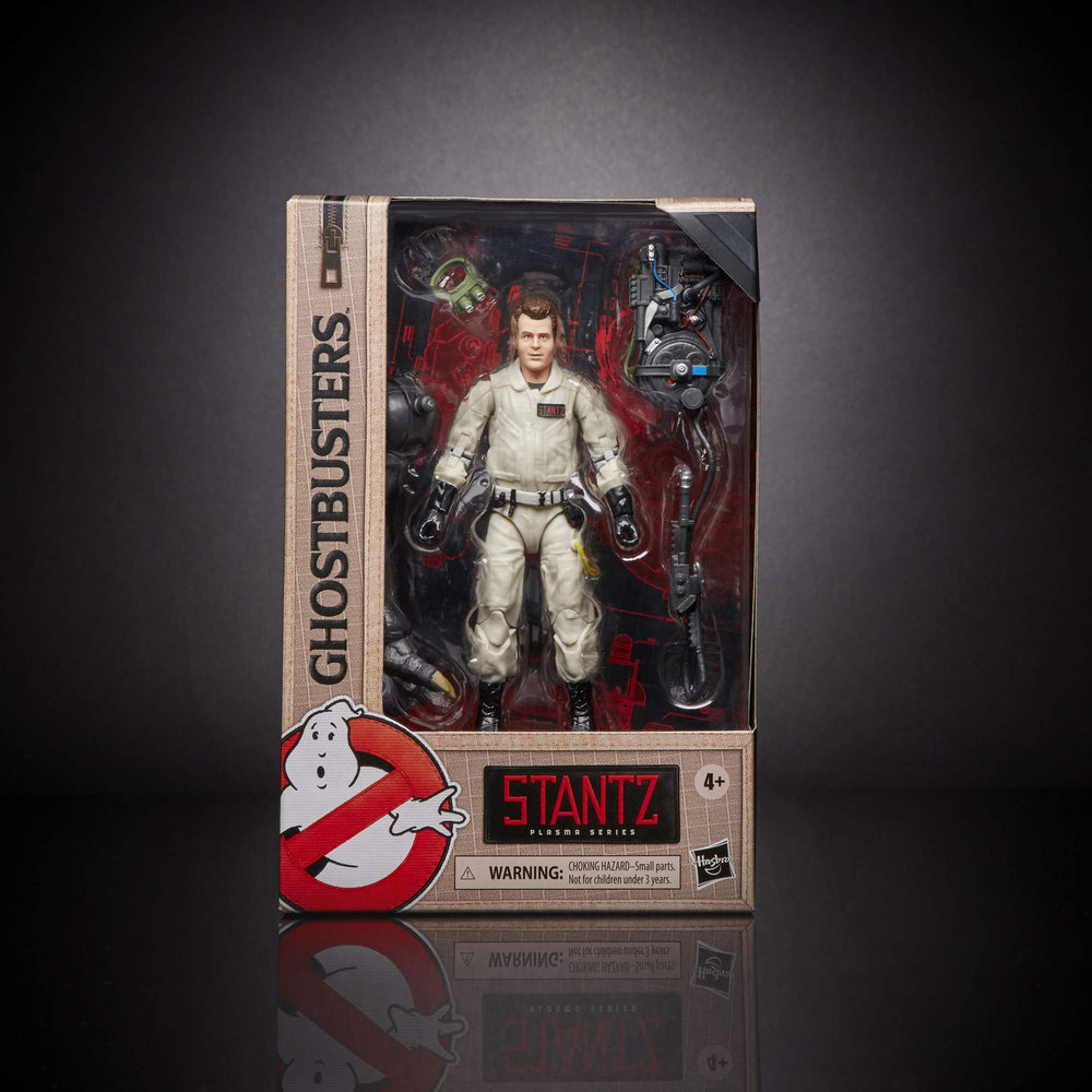 Ray Stantz packaging artwork showcases authentic branding and collectibility