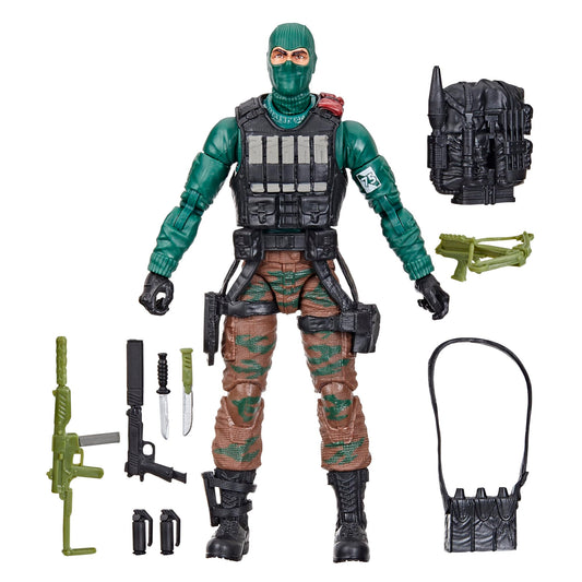 G.I. Joe Beach Head figure with backpack for rugged field poses