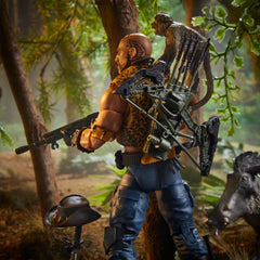 Machete with wrist attachment showcases updated Dreadnok gear in displays.