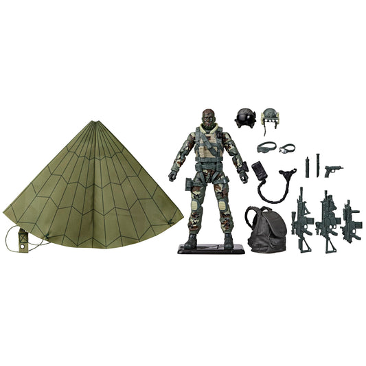 GI Joe 60th Halo Jumper figure with premium articulation for dynamic display