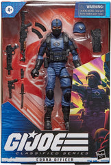 Cobra Officer design details on a 6-inch figure for dynamic poseability
