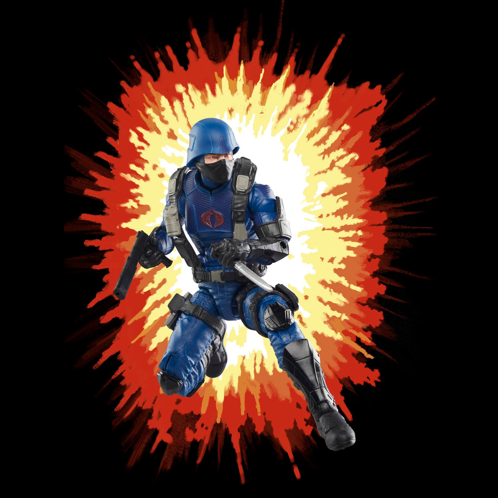 G.I. Joe Classified Cobra Trooper cardback art for display.