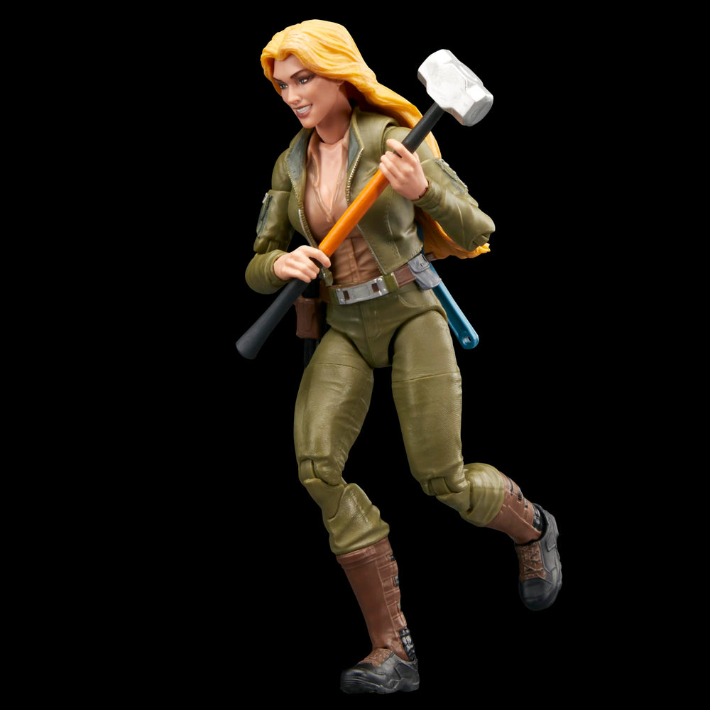 G.I. Joe Krieger wrench tool for repair-themed scenes