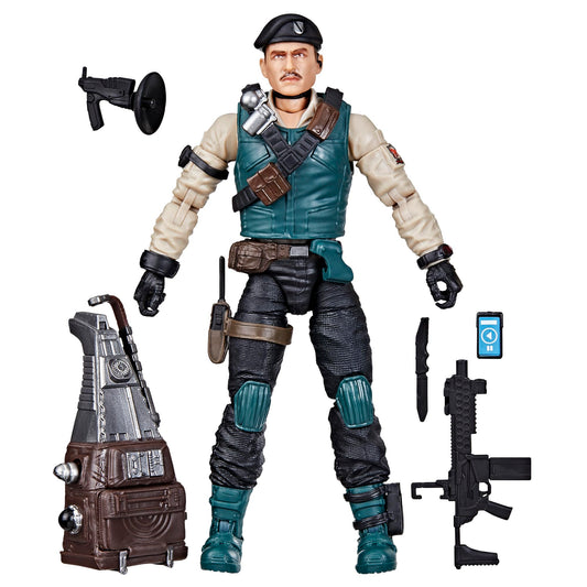 G.I. Joe Dial-Tone figure for dynamic display and poseable play.