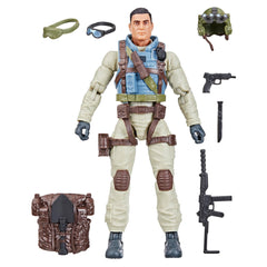 G.I. Joe Classified Franklin Airborne Talltree front view for premium display