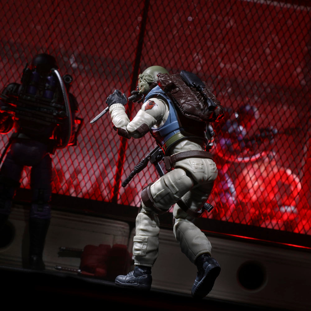 Knife and weapons add versatile display possibilities