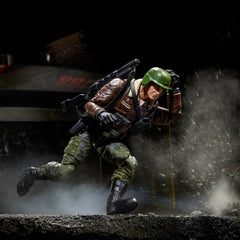 G.I. Joe Hawk Abernathy packaging highlights collectible artwork and figure details.