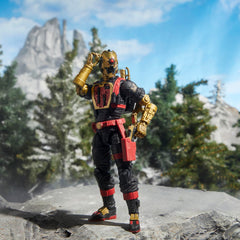 G.I. Joe Classified Iron Grenadier B.A.T. alternate head option provides expressive display dioramas.