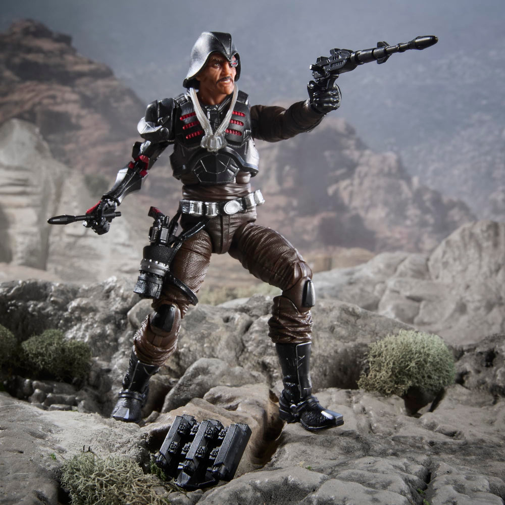 G.I. Joe Classified Major Bludd articulation for dynamic posing.