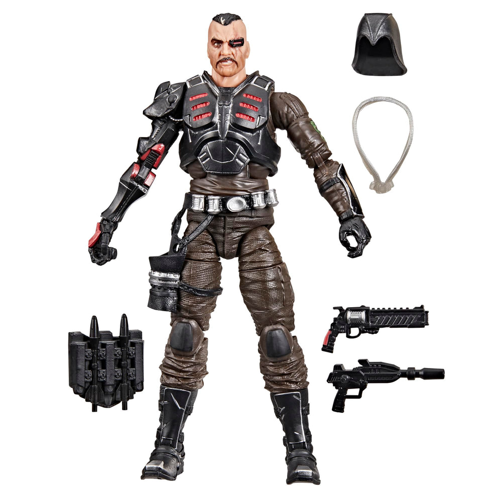 G.I. Joe Major Bludd figure with backpack, ready for dynamic display.