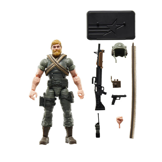 G.I. Joe Classified Series Rock N Roll cardback figure with premium articulation