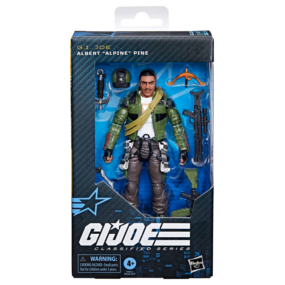 G.I. Joe Alpine Pine artwork packaging highlights collectible design