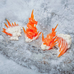 Footlocker keeps gear organized for display and storage.