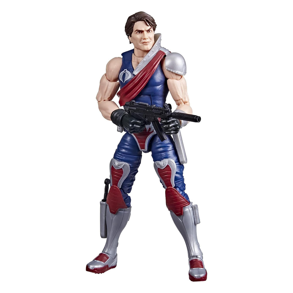 G.I. Joe Xamot Paoli action figure in dynamic pose for display and play