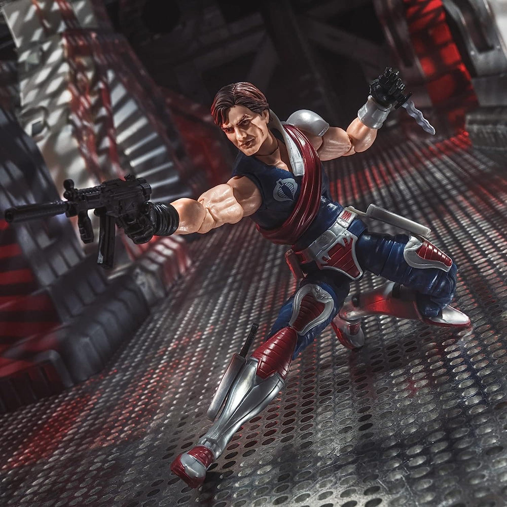 G.I. Joe Xamot Paoli display-ready figure on a shelf or case