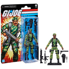 G.I. Joe Classified Sgt. Stalker front view for dynamic posing and display