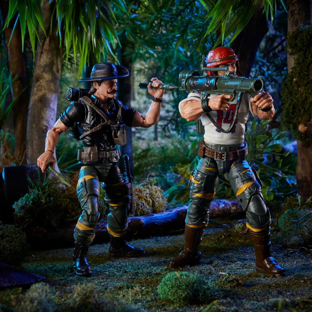 G.I. Joe Classified Tiger Force Bazooka collection display inspiration.