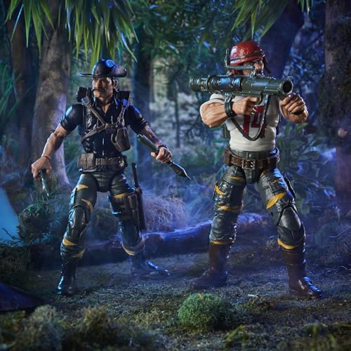 G.I. Joe Classified Tiger Force Bazooka back view showing articulation points.
