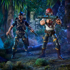 G.I. Joe Classified Tiger Force Bazooka back view showing articulation points.