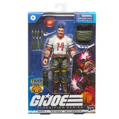 G.I. Joe Classified Tiger Force Bazooka figure poseability detail for easy action poses.