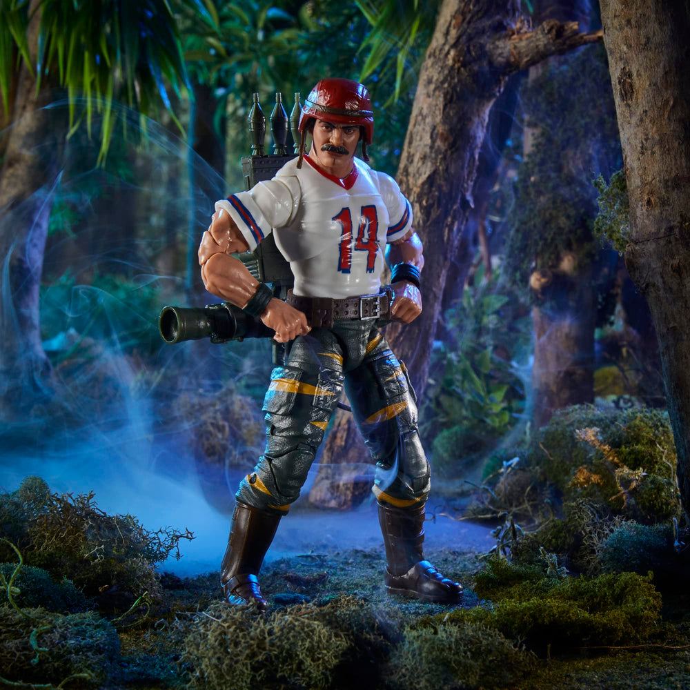 G.I. Joe Classified Tiger Force Bazooka uniform detailing for authentic look.