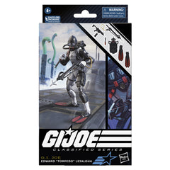G.I. Joe Torpedo Leialoha with diver gear for underwater action display.