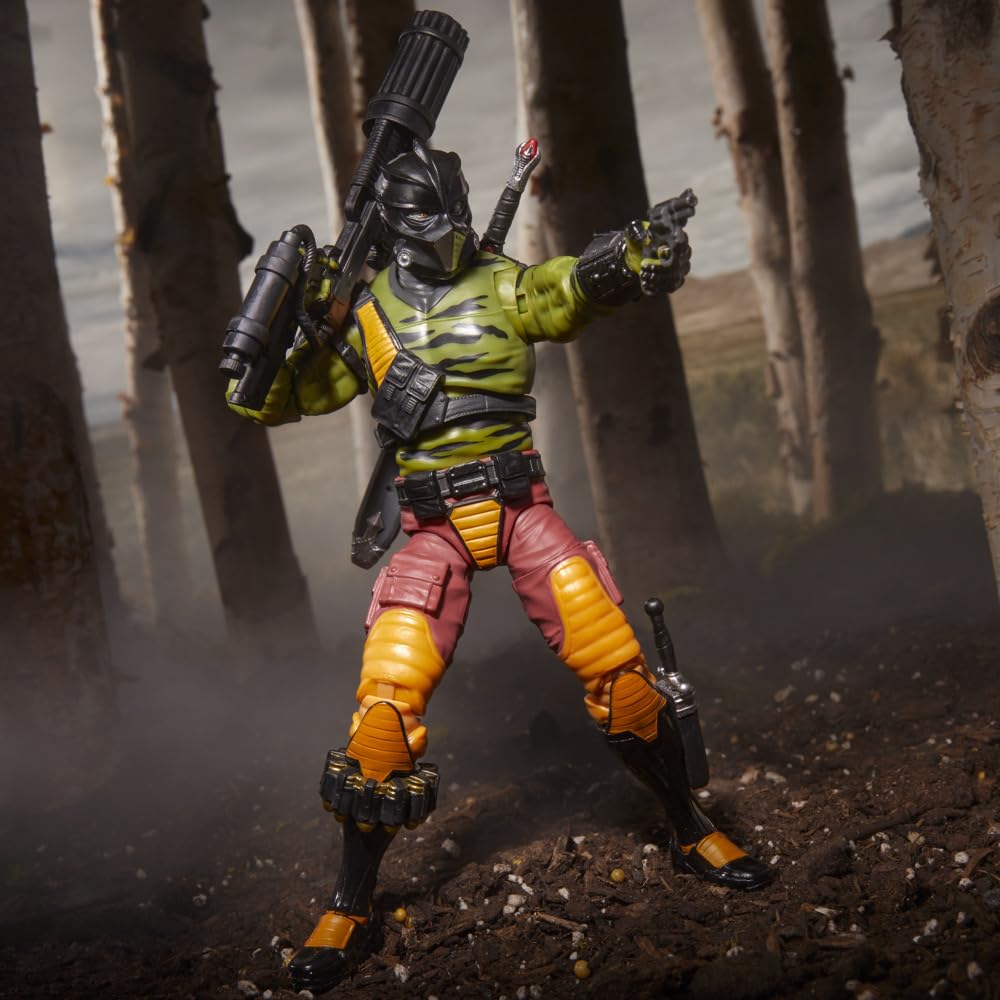 G.I. Joe Darklon alt head for customizable looks.