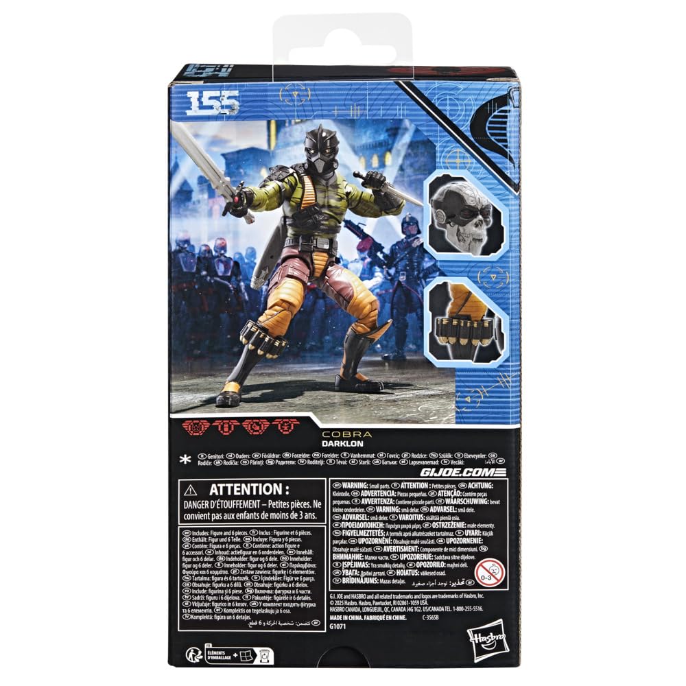 G.I. Joe Darklon in a diorama-ready battle stance.