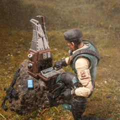 G.I. Joe Classified packaging showcases original artwork for display collection.