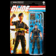 G.I. Joe Flint with removable beret for versatile posing and storytelling.