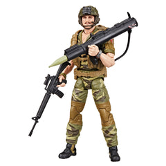 G.I. Joe Footloose backpack and weapons for diorama setups